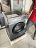 威力（WEILI）滾筒洗衣機10KG變頻一級 超薄嵌入 3D蒸汽除菌 以舊換新送裝一體XQG100-1016DPX鈦金灰 國家補貼 曬單實(shí)拍圖