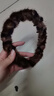 秋冬氣質(zhì)豹紋毛絨發(fā)箍女帶齒洗臉壓發(fā)頭箍高顱頂防滑碎發(fā)整理發(fā)卡 豹紋毛絨發(fā)箍【深咖色】 曬單實(shí)拍圖