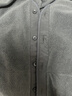 MUJI男式 抓絨 無(wú)領(lǐng)開(kāi)衫 男士外套25年冬季 男裝 上衣男款 AB1P8A5A 炭灰色 XL (180/104A) 曬單實(shí)拍圖
