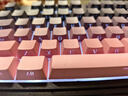狼蛛（AULA）S3187/S99無(wú)線(xiàn)藍牙有線(xiàn)三模鍵盤(pán)鼠標套裝機械手感側刻電腦鍵盤(pán) RGB靜音鍵盤(pán)辦公游戲電競專(zhuān)用 S3187三模RGB【黑莓粉】84鍵 曬單實(shí)拍圖