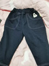 嘟嘟家【可水洗】寶寶軟牛仔褲春裝兒童休閑洋氣長(cháng)褲男童舒適寬松直筒褲 牛仔藍色 110 曬單實(shí)拍圖