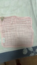 全棉時(shí)代嬰兒口水巾兒童水洗紗布小毛巾洗臉禮盒4條裝 粉藍黃綠25×25cm 曬單實(shí)拍圖