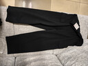 優(yōu)衣庫男裝水洗寬松舒適工裝九分褲休閑褲起居褲26春夏新款481572 481572/09黑色 L 曬單實(shí)拍圖