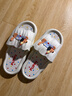 2026新款可愛(ài)卡通拖鞋女外穿踩屎感防滑室內浴室不臭腳拖鞋女 2303圣誕狗#綿云白 40 -41 偏小一碼 曬單實(shí)拍圖