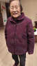 俞兆林（YUZHAOLIN）中老年女裝外套女70歲80老太太老年人衣服奶奶裝春秋季媽媽裝上衣 FTq03d9yt 紫色春秋 XL （推薦80-100斤左右） 曬單實(shí)拍圖