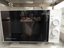 美的（Midea）微波爐烤箱一體機一級能效家用平板式900W變頻不銹鋼內膽23升機械旋鈕簡(jiǎn)單操作解凍C231 曬單實(shí)拍圖