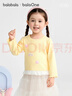 巴拉巴拉【balaOne】童裝兒童長(cháng)袖t恤女童2026年春秋裝打底衫 曬單實(shí)拍圖
