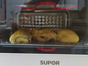 蘇泊爾（SUPOR） 電烤箱家用小型雙層小烤箱10L迷你多功能烘焙烤面包蛋糕紅薯機 【升級M型加熱管】烘烤均勻上色 10L 曬單實(shí)拍圖