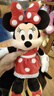 迪士尼（Disney）經(jīng)典米奇米妮毛絨玩偶玩具大號公仔抱枕娃娃兒童女生生日情侶禮物 米妮紅色小號 曬單實(shí)拍圖