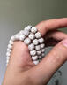 蔓笙海南星月菩提子108顆順白高密正月文玩手串男女佛珠項鏈盤(pán)玩手鏈 7*5mm 曬單實(shí)拍圖