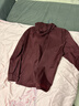 優(yōu)衣庫合作款/男裝女裝輕型連帽外套483832 18 暗紅色 L 曬單實(shí)拍圖