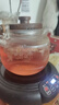 憶壺茶玻璃煮茶壺蒸煮一體茶壺家用加厚耐高溫可明火電陶爐圍爐燒水壺 曬單實(shí)拍圖