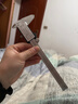 得力（deli）高精度游標卡尺高清大屏數顯電子尺不銹鋼精密尺符合國標150mm 曬單實(shí)拍圖