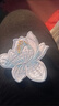 潮思匯荷花蓮花花朵刺繡國風(fēng)布貼衣服裝飾補丁貼花民族繡花百搭背膠破洞 粉肉色 曬單實(shí)拍圖