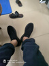 特步男鞋運動(dòng)休閑鞋懶人一腳蹬軟底輕便春夏透氣防滑舒適鞋子男 曬單實(shí)拍圖
