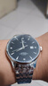 天王（TIAN WANG）手表男士自動(dòng)機械 情人節禮物昆侖系列男表黑色GS5876S.D.S1.B-1 曬單實(shí)拍圖