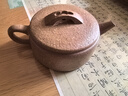 婉君壺宜興紫砂壺純手工制作原礦粗砂降坡泥內推球孔漢瓦壺小品功夫茶具 粗砂漢瓦 180ML 曬單實(shí)拍圖