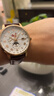 冠琴（GUANQIN）瑞士認證名牌手表男士機械表全自動(dòng)防水夜光商務(wù)男表國潮十大腕表 玫金白面皮帶【航海家】 曬單實(shí)拍圖