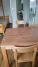 源氏木語(yǔ)實(shí)木餐桌北歐辦公桌簡(jiǎn)約小戶(hù)型家用餐桌椅組合家具 【24】紅橡木1.2米一桌四椅Y90S01 曬單實(shí)拍圖