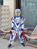 ULTRAMAN男童奧特曼衣服春秋發(fā)光套裝兒童男孩帥氣小孩洋氣賽羅蜘蛛俠童裝 披風(fēng)款【無(wú)限賽羅】（發(fā)光） 【披風(fēng)+套裝】 120 【建議身高110-120cm】 曬單實(shí)拍圖