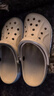卡駱馳（CROCS）貝雅卡駱班洞洞鞋|205089 冬日白/彩色-1LI   40 (250mm)   曬單實(shí)拍圖