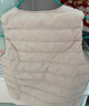 雪中飛秋冬新款時(shí)尚休閑兒童羽絨馬甲春秋款可愛(ài)活力簡(jiǎn)約輕薄羽絨服 曬單實(shí)拍圖
