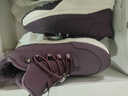 足力健老人鞋冬季加厚加絨雪地靴保暖鞋25932018J 女 絳紫 37 曬單實(shí)拍圖
