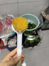 LYNN長(cháng)柄洗鍋刷鍋刷子 植物劍麻去油污不掉毛廚房清潔刷鍋神器1把 曬單實(shí)拍圖