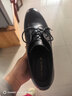 紅蜻蜓男鞋系帶商務(wù)鞋新款英倫男士皮鞋正裝鞋男幫牛皮德比鞋WTA43334 黑色升級版 41 曬單實(shí)拍圖