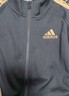 阿迪達斯（adidas）兒童輕運動(dòng)套裝經(jīng)典三條紋休閑外套長(cháng)褲 黑/金 116 曬單實(shí)拍圖