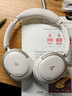 漫步者（EDIFIER）Atom Max ATM小金標 真無(wú)線(xiàn)頭戴式藍牙耳機 主動(dòng)降噪耳機藍牙5.4 低延遲游戲音樂(lè )雙耳麥金標認證 云巖白+音樂(lè )會(huì )員月卡 曬單實(shí)拍圖