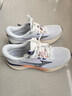 美津濃（MIZUNO）ASTRO PLUS II 進(jìn)階厚底緩震回彈跑鞋男女夏季透氣專(zhuān)業(yè)體考慢跑鞋 09/雪白色/夕陽(yáng)橙/花環(huán)紫 41 (265mm) 曬單實(shí)拍圖