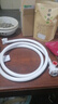 通用于全自動(dòng)洗衣機連接進(jìn)水管滾筒波輪延長(cháng)管軟管注水管加厚四層防爆上水管加長(cháng)管接口帶鋼頭配件 2米加厚四層進(jìn)水管【送萬(wàn)能轉接頭+生料帶】 曬單實(shí)拍圖