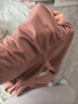 Spring Maternity喜臨孕婦褲四季薄款打底褲時(shí)尚外穿瑜伽鯊魚(yú)托腹提臀褲寬松不勒肚 煙粉色 L-XL 曬單實(shí)拍圖
