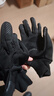 回力（Warrior）手套男冬季保暖加絨手套加厚騎行戶(hù)外防風(fēng)寒防水滑雪觸屏防滑手套 曬單實(shí)拍圖