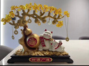 貝漢美（BHM）發(fā)財樹(shù)新店開(kāi)業(yè)大擺件客廳高檔招財貓2026新款搬家喬遷禮物裝飾品 【京倉速發(fā)】加大號-財源廣進(jìn)禮盒裝 曬單實(shí)拍圖