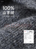Siggi100%山羊絨保暖毛線(xiàn)帽秋冬季保暖護耳針織帽冬帽冷帽防寒帽子男 曬單實(shí)拍圖