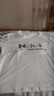 清倉撿漏尾單大牌剪標短袖女t恤夏寬松v領(lǐng)上衣正肩體恤半袖 45黑字白色【中】可愛(ài)字母 XL 建議115-130斤 曬單實(shí)拍圖