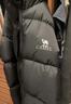 駱駝（CAMEL）抱抱戶(hù)外羽絨服鴨絨加厚面包服秋冬拒水保暖時(shí)尚潮流防風(fēng)運動(dòng)外套 黑色，男女同款，A1W2PN121N5 L 曬單實(shí)拍圖