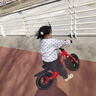 飛鴿兒童平衡車(chē)1-3-6歲男女小孩滑行無(wú)腳踏自行車(chē)寶寶兩輪滑步車(chē)禮物 12寸鎂合金一體充氣輪【中國紅】 曬單實(shí)拍圖