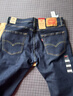Levi's李維斯新品男士502經(jīng)典低腰錐形簡(jiǎn)約復古牛仔長(cháng)褲修飾腿型 深藍色 32 (32) 曬單實(shí)拍圖