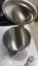 格來(lái)德（Grelide）電水壺1000W小功率學(xué)生宿舍1L燒水壺雙層防燙電熱水壺酒店304不銹鋼無(wú)縫內膽開(kāi)水壺熱水壺HD1010 曬單實(shí)拍圖
