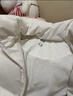 優(yōu)衣庫女裝無(wú)縫羽絨短茄克/外套夾克478578 00 白色 S /155/80A 曬單實(shí)拍圖