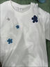美式國潮牌花朵印花短袖T恤男女夏季新款寬松百搭情侶半袖體恤衫 25230白色 薄款 【工廠(chǎng)直銷(xiāo)特價(jià)撿漏】 L 曬單實(shí)拍圖