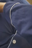 【95成新】京東京造【10A抑菌】A類(lèi)一等品50支純棉睡衣男睡衣秋冬情侶家居服紺青XL   曬單實(shí)拍圖