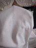 妙歌純棉t恤工作服高端定制圓領(lǐng)校園團體服廣告文化衫內搭短袖打底衫 白色【純棉-涼感】默認無(wú)logo 2XL 曬單實(shí)拍圖