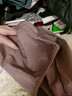婷美保暖內衣女羊毛發(fā)熱秋衣秋褲無(wú)痕修身顯瘦內搭秋冬季美體套裝 咖L 曬單實(shí)拍圖