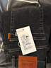 東方駱駝（EASTERN CAMEL）直筒牛仔褲男士夏季薄款寬松休閑長(cháng)褲2025春季新款美式高端褲子男 9331黑灰 29 曬單實(shí)拍圖