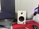 漫步者（EDIFIER）MR4 有源監聽(tīng)2.0音箱 高保真HIFI音質(zhì) 多媒體電腦電視音響 桌面音響 白色 女神節禮物 曬單實(shí)拍圖