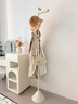 衣炫卡通衣架落地衣帽架掛衣架臥室豎型晾衣架床邊簡(jiǎn)易立式家用收納架 卡通款丨白色丨原木鉤 曬單實(shí)拍圖